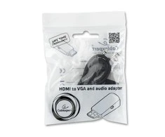„Gembird“ adapteris HDMI-A(M)->VGA(F) + Audio