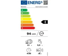 60cm pločio baltos spalvos indaplovė Electrolux ESA47210SW