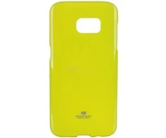 Mercury Dėklas Jelly Case, skirtas Samsung S7 Edge, Geltonas