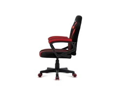 Žaidimų kėdė vaikams Huzaro Ranger 1.0, Juodos/Raudonos spalvos