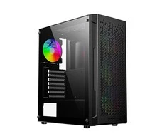 GEMBIRD Gaming ARGB kompiuterio dėklas Furnax 400X