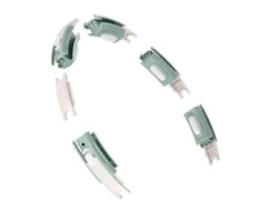HHM15 HULA HOOP Žalias MAGNETINIS SU SVORIU + SKAITIKLIS HMS