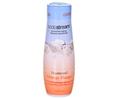Apelsinų ir mangų skonio SodaStream Zero Orange Mango sirupas, 440ml