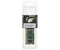Nešiojamo kompiuterio atmintis Atmin. PATRIOT DDR3 4GB SIGNATURE 1600MH