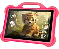 Planšetinis kompiuteris vaikams Blow KidsTAB10 4G, 4/64GB rožinės spalvos