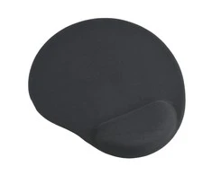 Gembird | Gel Pelės kilimėlis su riešo atrama | Ergonomic Pelės kilimėlis | 240 x 220 x 4 mm | Juodas