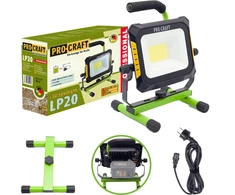 Akumuliatorinis LED šviestuvas ProCraft LP20, 20 V, (be akum. ir krov.)