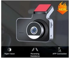1080p FHD DVR automobilių vaizdo įrašymo įrenginys