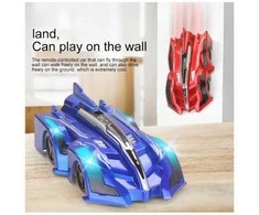 Anti Gravity lubomis ir sienomis važiuojantis automobilis (Mėlynas)
