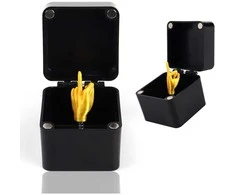 Pop-Up "Middle Finger" Gift Box – Funny Surprise Box with a Pop-Up Middle Finger