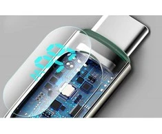 "Baseus" skaitmeninis kabelis USB-C tipo, 66 W, 1 m