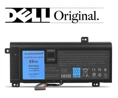DELL 8X70T, 6000mAh, Original Nešiojamo kompiuterio baterija
