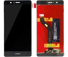 Huawei P9 lite ekranas su lietimui jautriu ekranu juoda spalva