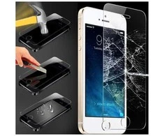 iPhone 5S 5C 5" telefono stiklinė apsauginė plėvelė-stiklas