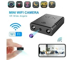 Mini XD Wifi kamera HD 4K 1080P belaidė vidaus kamera su naktiniu filmavimu, 90 laipsnių kampu
