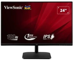Monitorius ViewSonic VA2432-h- Matinis 24" FHD 1920x1080 / IPS / 100Hz / 1 ms / HDMI / VGA - RENEW (Atnaujinta)