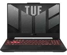 Nešiojamas kompiuteris ASUS TUF Gaming A15 FA507 - 15.6" Full HD 1920x1080 IPS 144Hz ekranas / AMD Ryzen 7 7735HS 4.7Ghz (8 branduoliai) / 16GB DDR54 4800mhz / 512GB SSD NVMe PCIe 4.0 / GF RTX 4060 8GB GDDR6 / WIFI 6 + Bluetooth 5.3 / HDMI 2.1 FRL / USB 4.0 / RJ45 / Dolby Atmos garso sistema / Šviečianti RGB klaviatūra / Windows 11 + DOVANA Belaidės JBL Ausinės (Pažeista pakuotė)