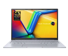Nešiojamas kompiuteris ASUS Vivobook 14X OLED K3405 - 14" 2.8K 2880x1800 OLED HDR 90Hz ekranas / Intel i9-13900H iki 5.4GHz (14 branduolių) / 16GB DDR4 / 1TB SSD M.2 NVMe PCIe 3.0 / GeForce RTX2050 4GB GDDR6 / WIFI 6E + Bluetooth 5.3 / HDMI 2.1 TMDS / USB Type-C with power delivery / SonicMaster garso sistema / Svoris 1.45 kg / Windows 11 + DOVANA Išmanusis laikrodis Canyon (Pažeista pakuotė)