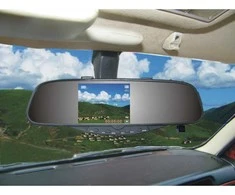 PMC-230 Parkavimo sistema veidrodyje su integruotu ekranu, DVR vaizdo registratoriumi, Bluetooth, kamera