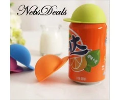 Silikoninis dangtelis puodeliui/skardinei (Oranžinis)