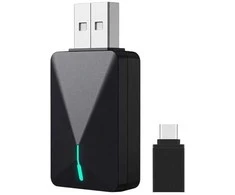 Automagnetola XUDA 2in1 Wired to Wireless CarPlay &amp; Android Auto Adapteris – Paverskite laidinę sistemą belaidžiu patogumu