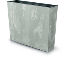 Sodo vazonas su įdėklu 77 x 23,5 x 68,5 cm Urbi Tower Beton Effect betonas PROSPERPLAST