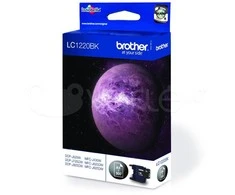 Brother LC-1220BK rašalo kasetė Originalus Juoda 1 vnt