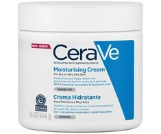Drėkinamasis veido ir kūno kremas sausai ir labai sausai odai Cerave Moisturising Cream, 454 g