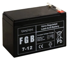 AKUMULIATORIUS 12V 7AH VRLA/FGB7-12 EMU