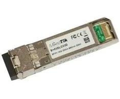Mikrotik S+85DLC03D tinklo siųstuvo-imtuvo modulis 10000 Mbit/s SFP+ 850 nm šviesolaidis