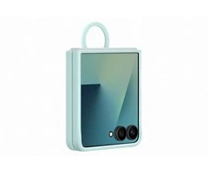 PF766TMEGWW žiedinis dėklas (silikoninis) Samsung Galaxy Flip7, mėtinis