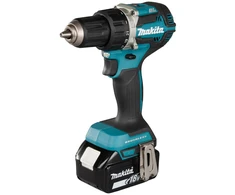 MAKITA Akumuliatorinis gręžtuvas-suktuvas 18V DDF484RTE 54/30Nm 2×5,0Ah BL