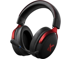 MCHOSE V9 Pro Juodas Raudona (Juodos) Belaidės Žaidimų Ausinės