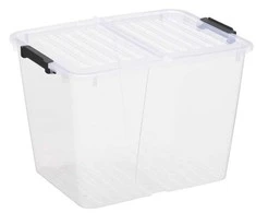 Plast_Team Daiktadėžė su dangčiu Plast Team, 30l, 43x33x30cm