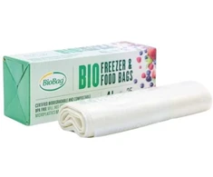 BioBag laikymo ir šaldymo maišeliai 4L (25vnt./rulone)