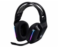Belaidės ausinės Logitech G733 Lightspeed, Juodos spalvos