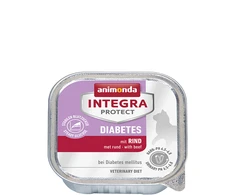 Animoda Animonda Integra Diabetes 100 g konservuotas pašaras katėms su jautiena