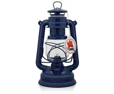 Žibalinė lempa Feuerhand Hurricane: Spalva - Cobalt Mėlyna