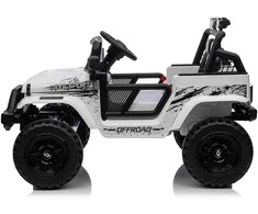 Elektromobilis OFF ROAD 4x4 SPORT, Baltas