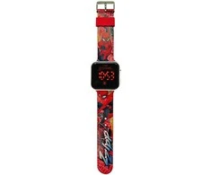 Kids Euroswan Spiderman LED laikrodis
