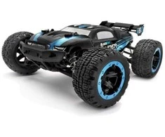 BLACKZON – Slyder ST 1/16 4WD elektrinis stadiono sunkvežimis – Mėlyna (540105)