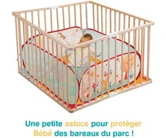 Ludi - Play pen with balls - Forest - (LU20005)