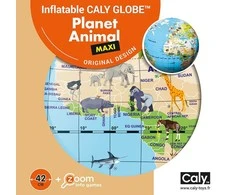 CALY Pripučiamas gaublys-kamuolys, Pasaulio gyvūnai, 42 cm