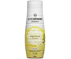 Šeivamedžio žiedų skonio SodraStream sirupas, becukris, 440 ml