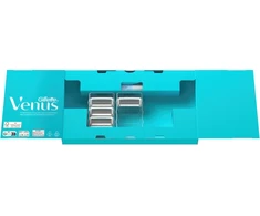 Gillette Venus Satin Care Aloe skustuvas intymios srities plaukams + galvutė 5 vnt.