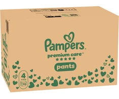 Pampers Premium Care Sauskelnės-Kelnaitės, 4 Dydžio, 124 vnt.