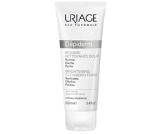 Uriage Dépiderm Brightening Cleansing Foaming Kreminis šviesinančios valomosios putos papilkėjusiai veido odai, 100 ml