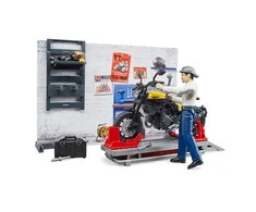 BRUDER motociklų servisas su motociklu Scrambler Ducati Full Throttle, 62102
