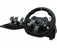 Logitech G920 Driving Force žaidimų vairas skirtas Xbox One ir PC su pedalais