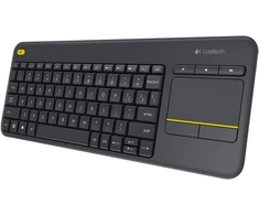 Belaidė klaviatūra Logitech K400 Plus, juoda